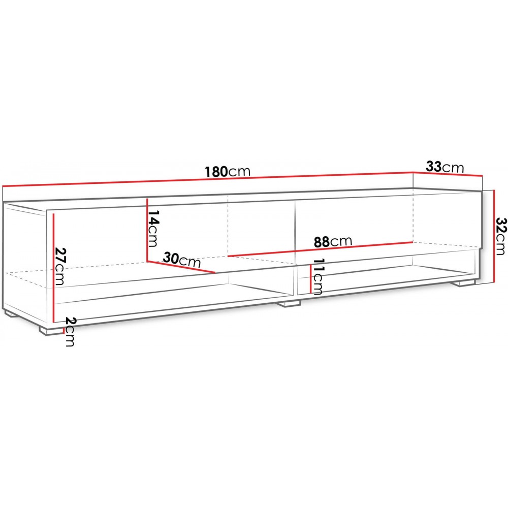 Έπιπλο τηλεόρασης Aelia plus-Fusiko