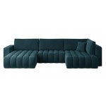 Γωνιακός καναπές Bonita-Petrol-Αριστερή