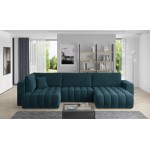 Γωνιακός καναπές Bonita-Petrol-Δεξιά