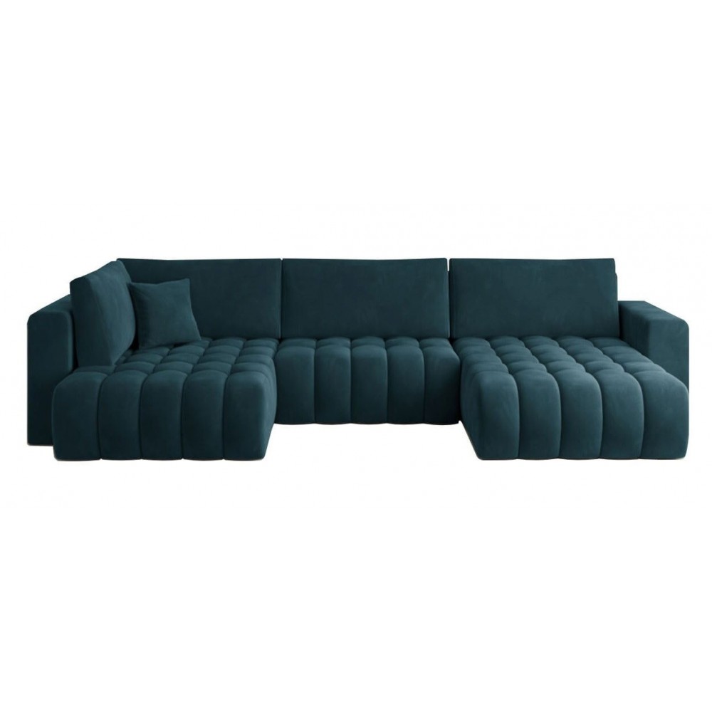 Γωνιακός καναπές Bonita-Petrol-Δεξιά