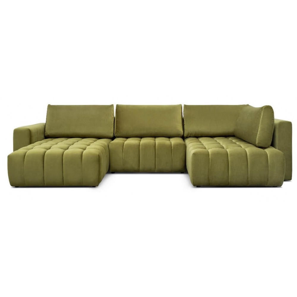 Γωνιακός καναπές Bonita-Lime-Αριστερή