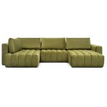 Γωνιακός καναπές Bonita-Lime-Δεξιά