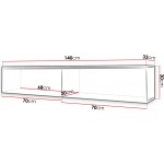 Έπιπλο τηλεόρασης Dalia-Fusiko