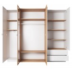 Ντουλάπα Edmond πεντάφυλλη