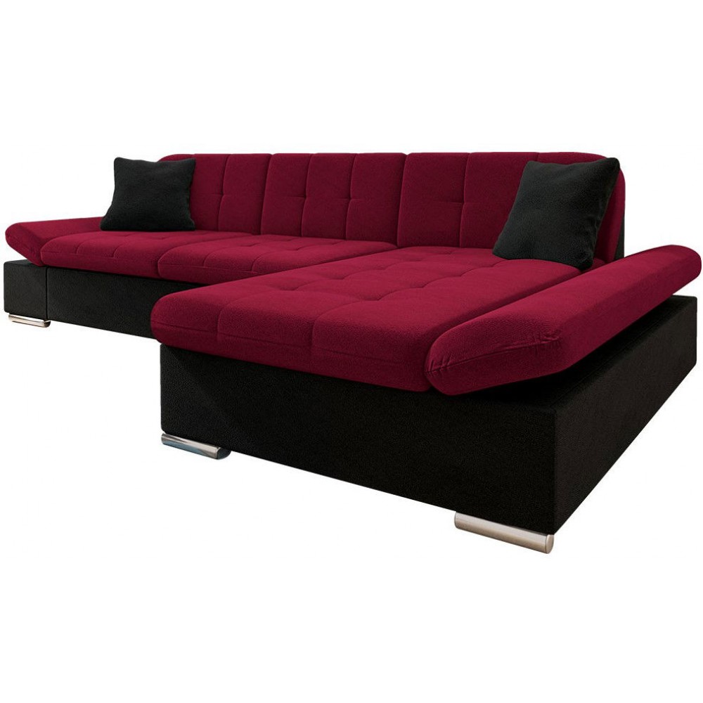 Γωνιακός καναπές Malwi-Δεξιά-Kokkino-Mauro