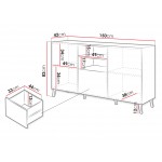 Μπουφές Abeto-Mauro