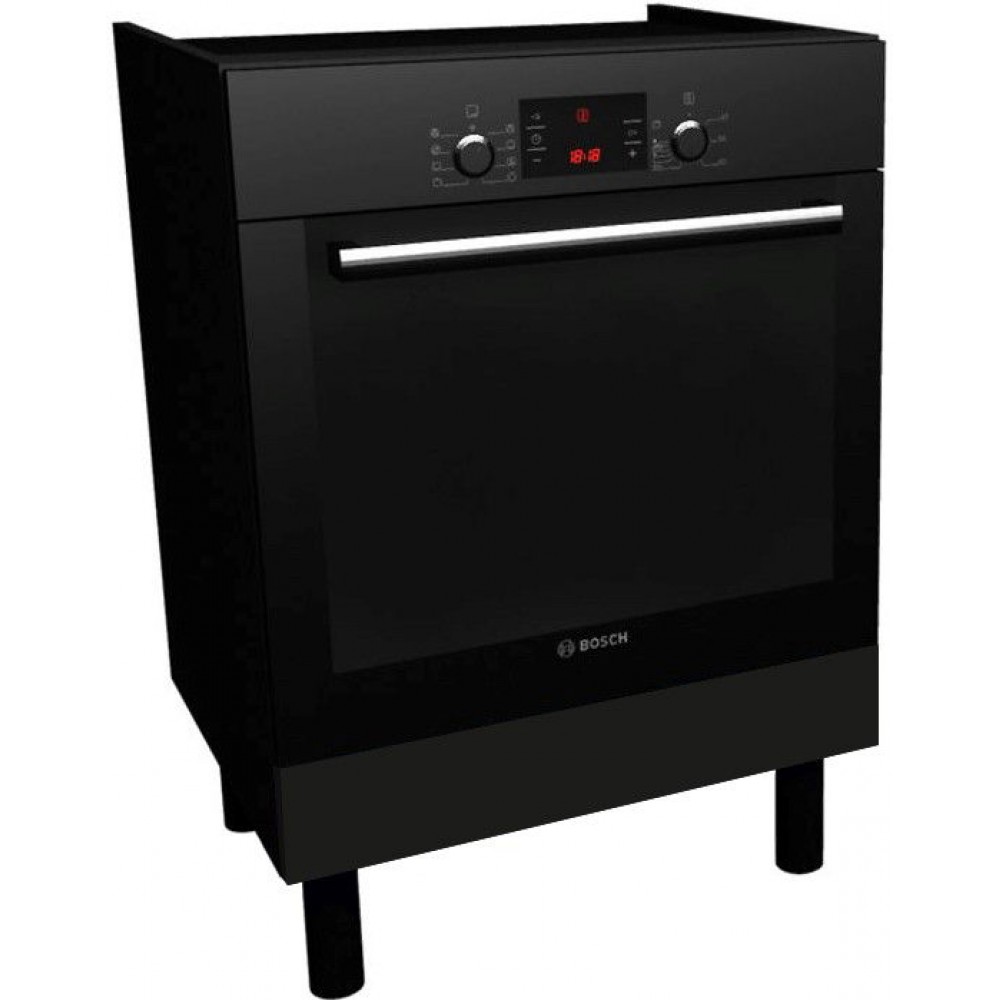 Επιδαπέδιο ντουλάπι φούρνου Italia ZK6-Μαύρο