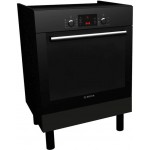 Επιδαπέδιο ντουλάπι φούρνου Italia ZK6-Μαύρο