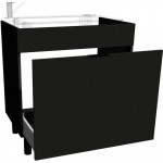 Επιδαπέδιο ντουλάπι νεροχύτη Italia DSZ8-Μαύρο