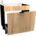 Επιδαπέδιο ντουλάπι νεροχύτη Italia DSZ8-Φυσικό