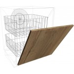 Πρόσοψη πλυντηρίου πιάτων Italia FZ45A-Φυσικό