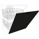 Πρόσοψη πλυντηρίου πιάτων Italia FZ6B-Μαύρο