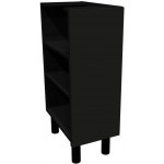 Επιδαπέδιο ντουλάπι ανοιχτό Italia DBO30/58-Μαύρο
