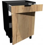 Επιδαπέδιο ντουλάπι Italia DS5/1-Φυσικό