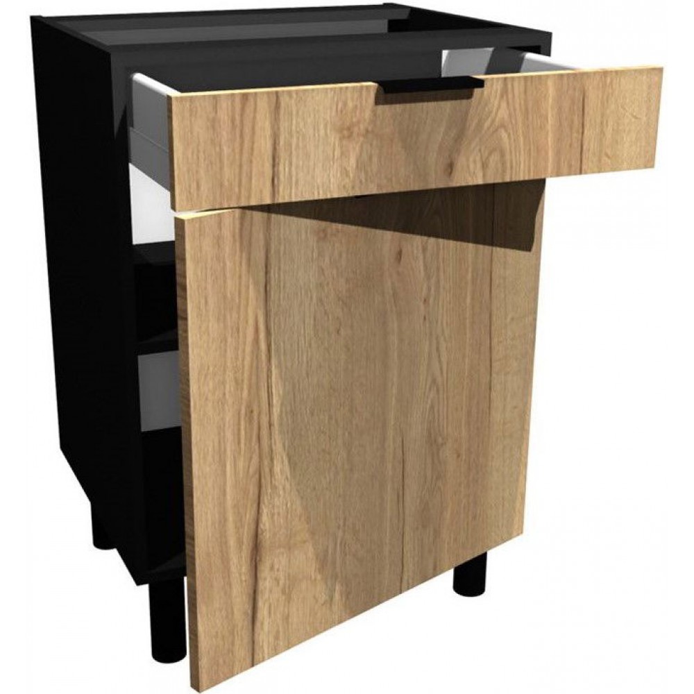 Επιδαπέδιο ντουλάπι Italia DS6/1-Φυσικό