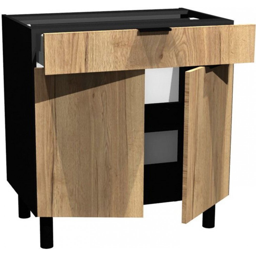 Επιδαπέδιο ντουλάπι Italia DS8/1-Φυσικό