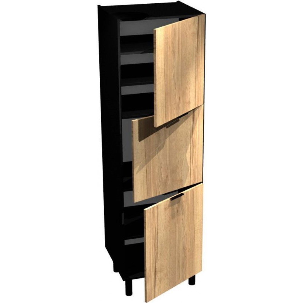 Επιδαπέδιο ντουλάπι ψηλό Italia SPD4/2357-Φυσικό