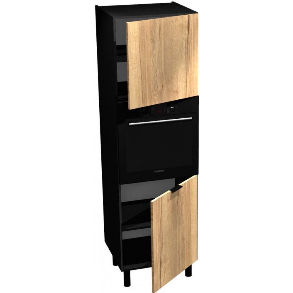 Επιδαπέδιο ντουλάπι ψηλό φούρνου Italia SPP6/2137-Φυσικό