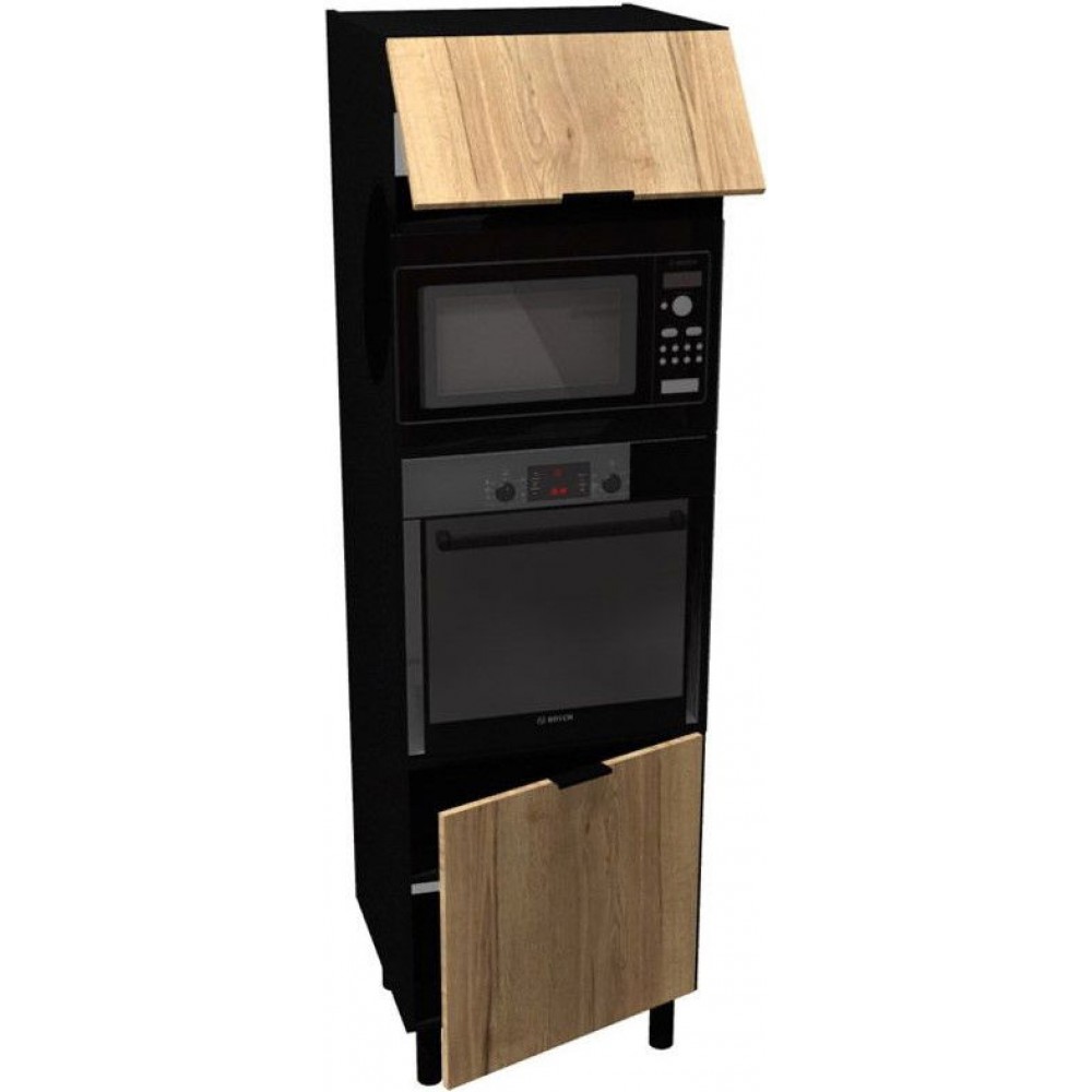 Επιδαπέδιο ντουλάπι ψηλό φούρνου Italia SPM6/2357-Φυσικό