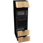 Επιδαπέδιο ντουλάπι ψηλό φούρνου Italia SPM6/2/2357-Φυσικό