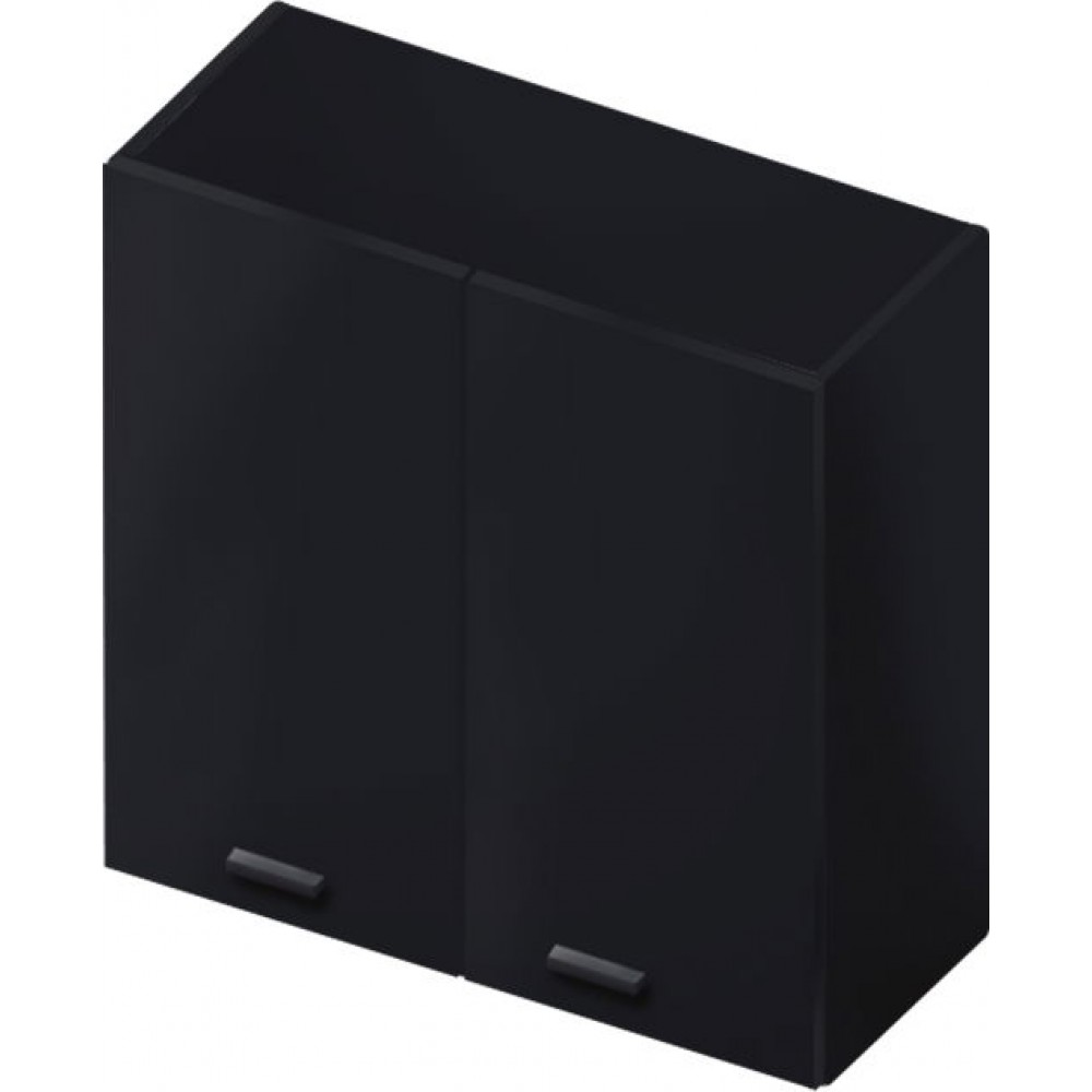 Κρεμαστό ντουλάπι Italia WS8/94-Μαύρο