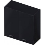 Κρεμαστό ντουλάπι Italia WS8/94-Μαύρο