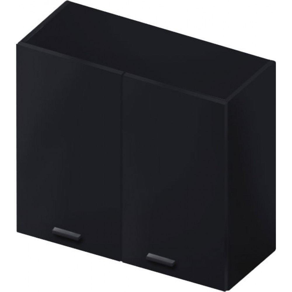 Κρεμαστό ντουλάπι Italia WS9/94-Μαύρο