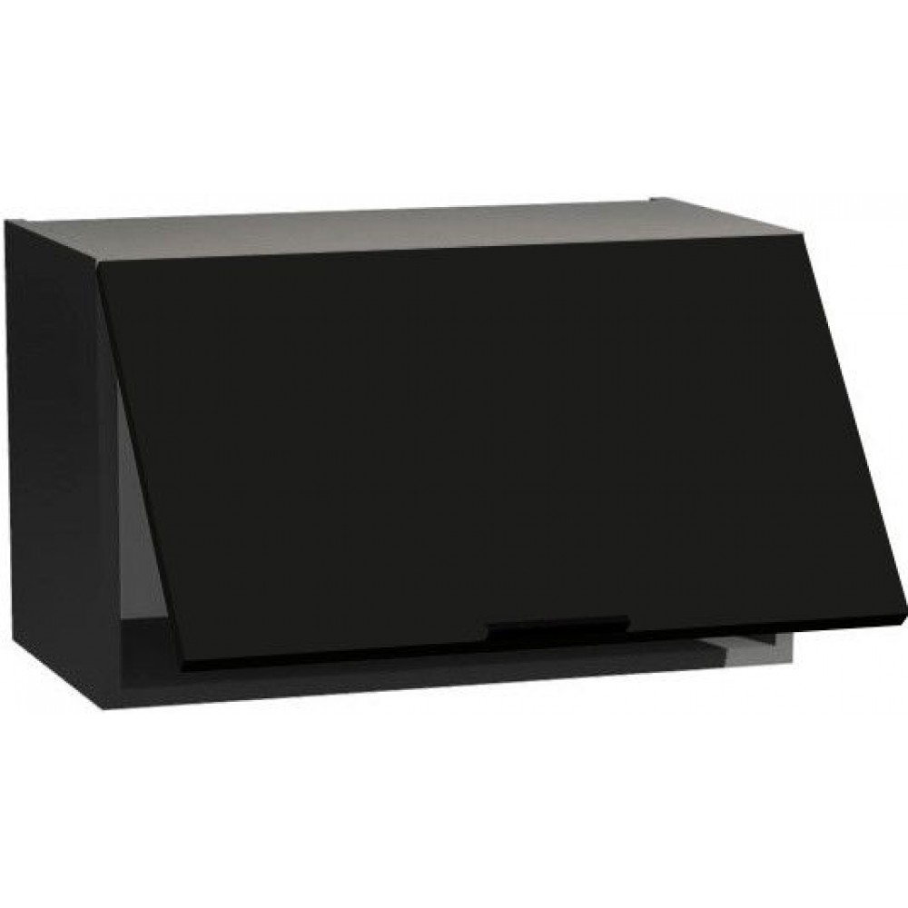 Κρεμαστό ντουλάπι Italia WO6/36-Μαύρο