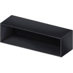 Κρεμαστό ντουλάπι ανοιχτό Italia WOK9/36-Μαύρο