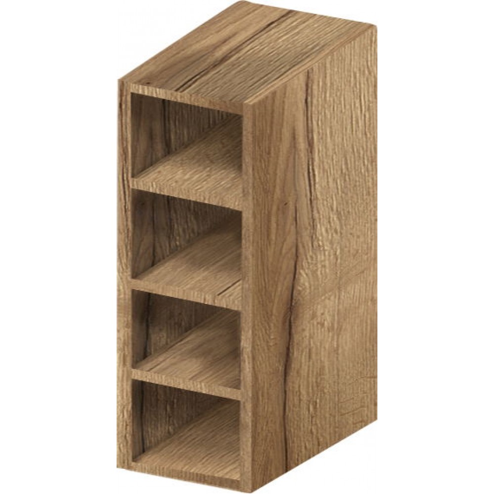 Κρεμαστό ντουλάπι ανοιχτό Italia WK20/72-Φυσικό