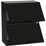 Κρεμαστό ντουλάπι Italia WPO8/72-Μαύρο