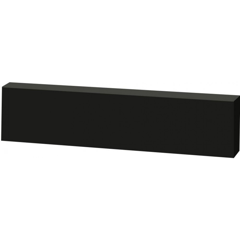 Μπάζα ντουλαπιών κουζίνας Italia 2μ-Ύψος: 10 εκ.-Μαύρο