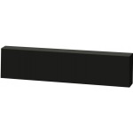 Μπάζα ντουλαπιών κουζίνας Italia 2μ-Ύψος: 10 εκ.-Μαύρο