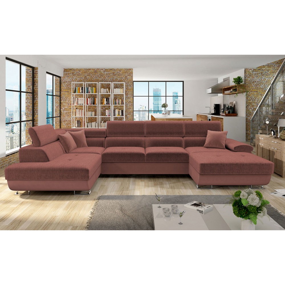 Γωνιακός καναπές Cotere Bis-Keramidi-Αριστερή