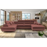 Γωνιακός καναπές Cotere Bis-Keramidi-Αριστερή