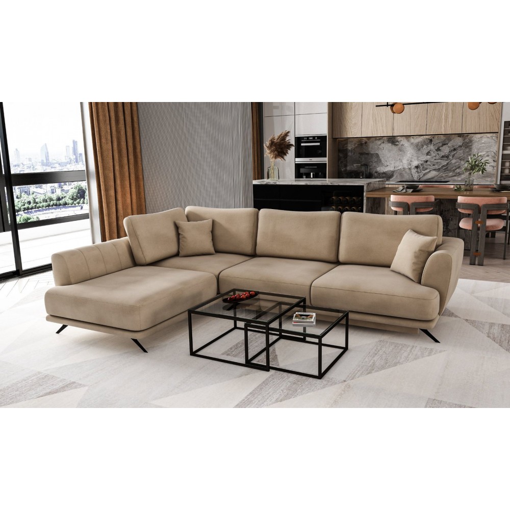 Γωνιακός καναπές Larde-Αριστερή-Mpez 280x178x90