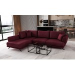 Γωνιακός καναπές Larde-Αριστερή-Mporntw