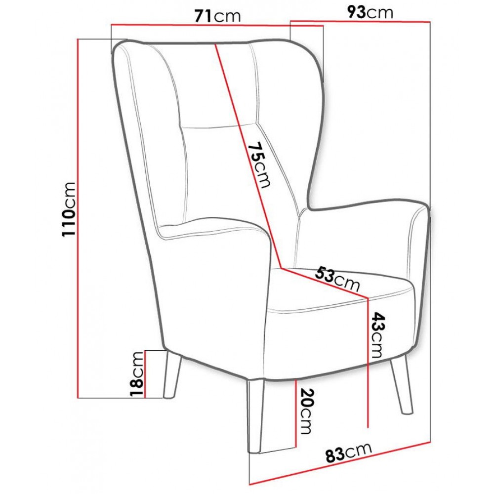Πολυθρόνα Previous-Kitrinο-Fusiko