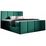 Επενδυμένο κρεβάτι Lars-Prasino-180 x 200