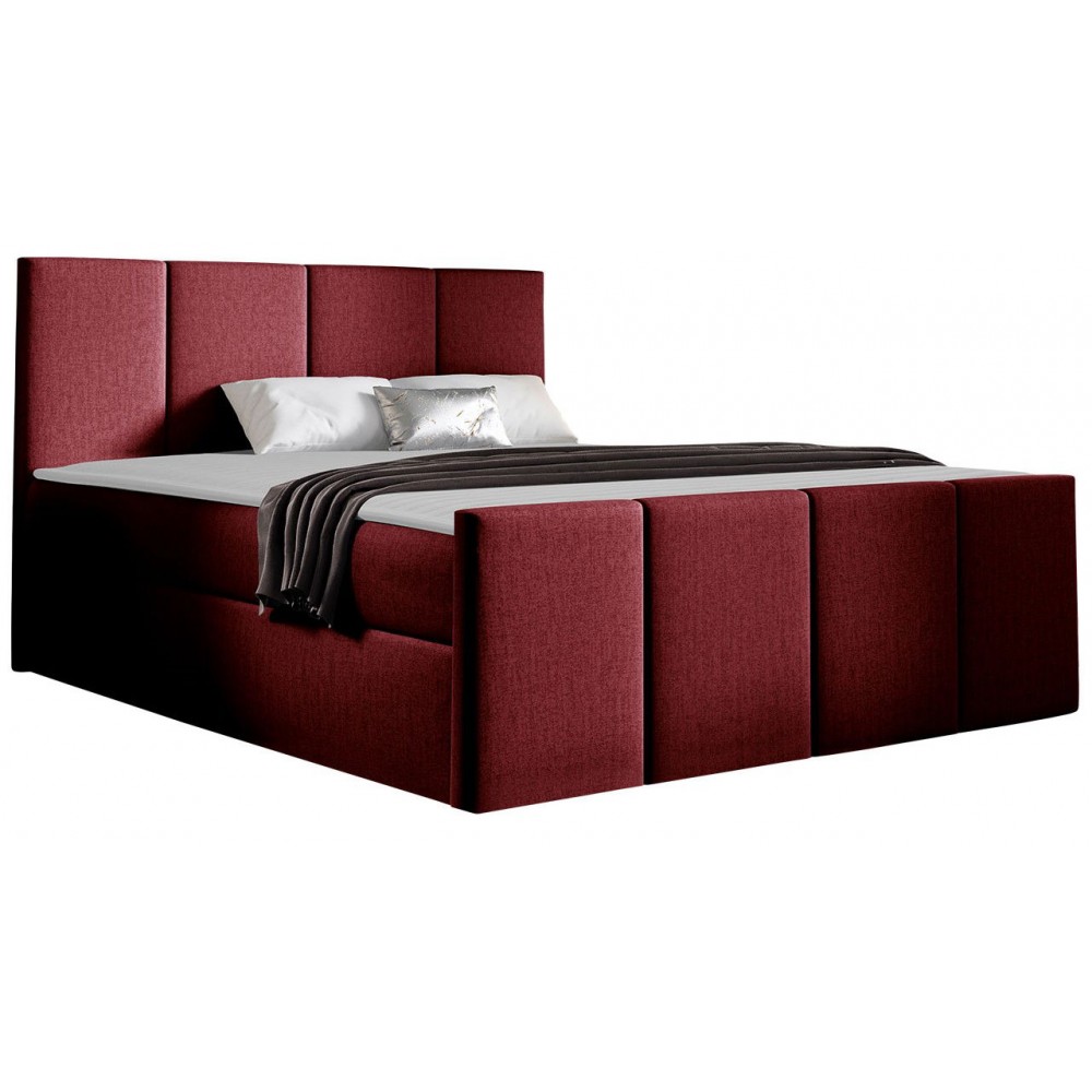 Επενδυμένο κρεβάτι Lars-Mporntw-120 x 200