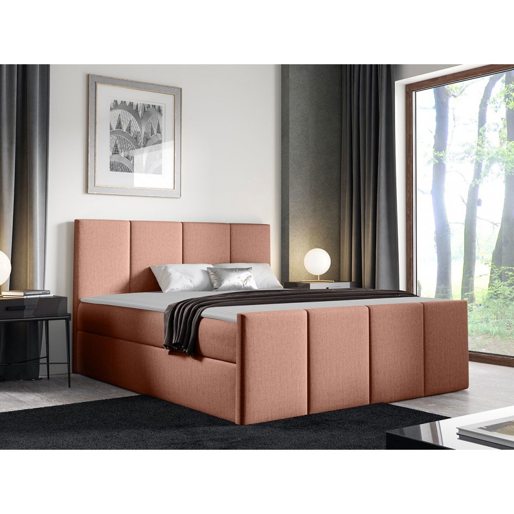 Επενδυμένο κρεβάτι Lars-Korali-160 x 200