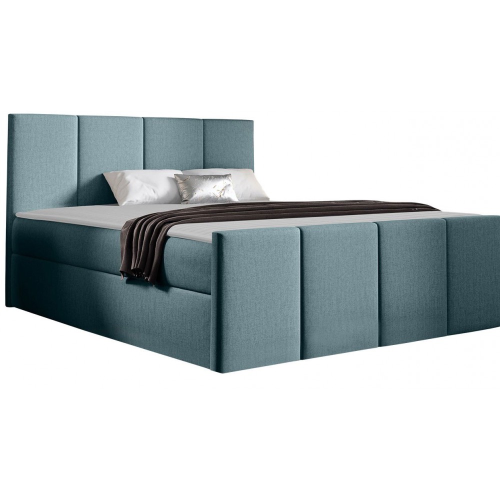 Επενδυμένο κρεβάτι Lars-Galazio-180 x 200