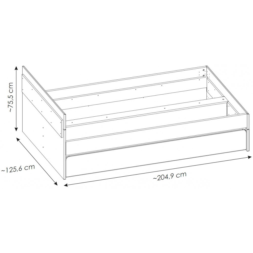 Κρεβάτι Versatile 1S