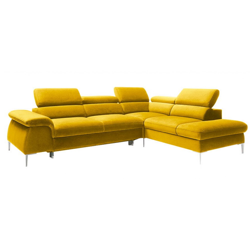 Γωνιακός καναπές Seattle-Kitrino-Δεξιά