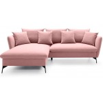 Γωνιακός καναπές Vitalia-Roz-Αριστερή