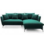 Γωνιακός καναπές Vitalia-Prasino-Δεξιά