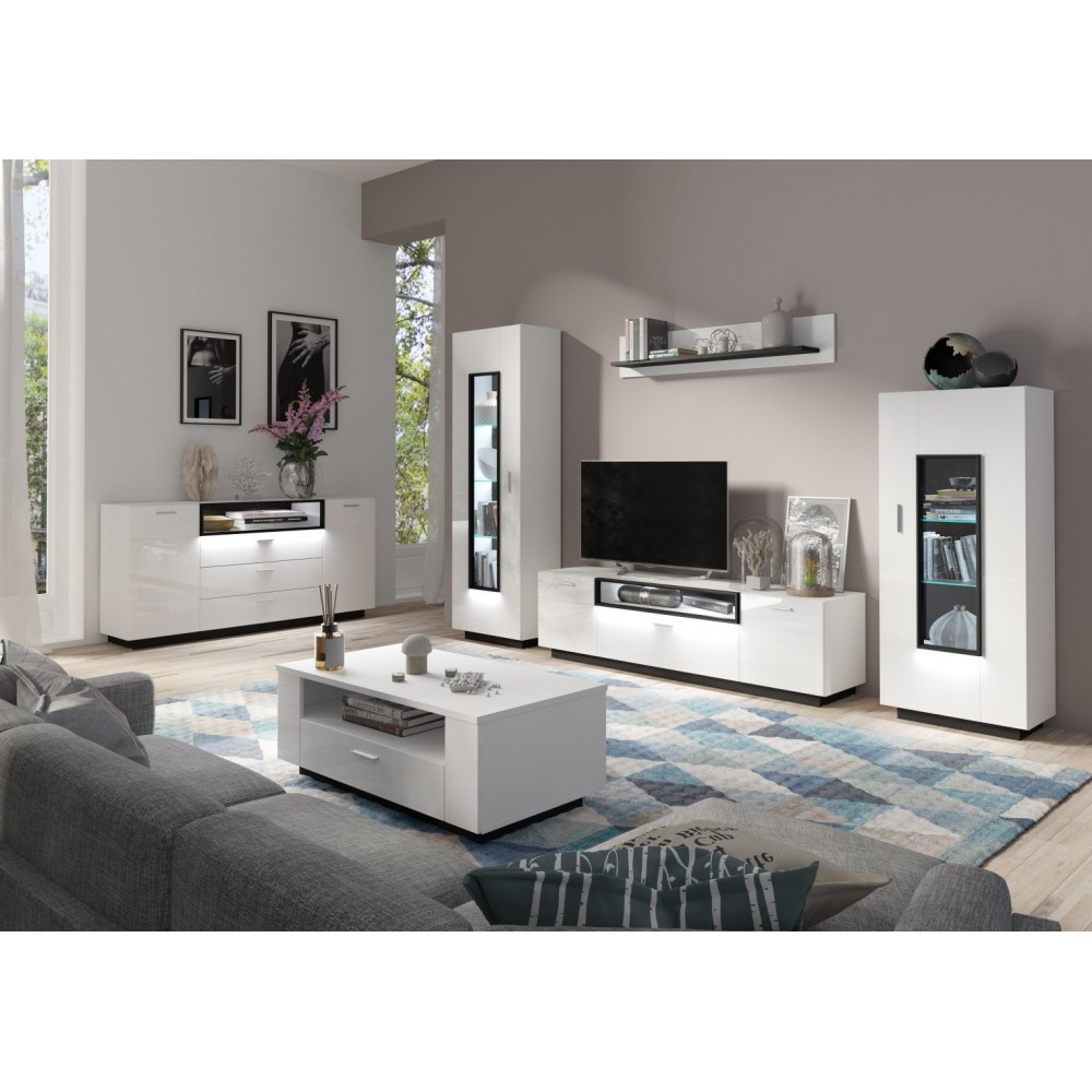 Βιτρίνα Cesena 1D χαμηλή 63.5x38.7x148.9
