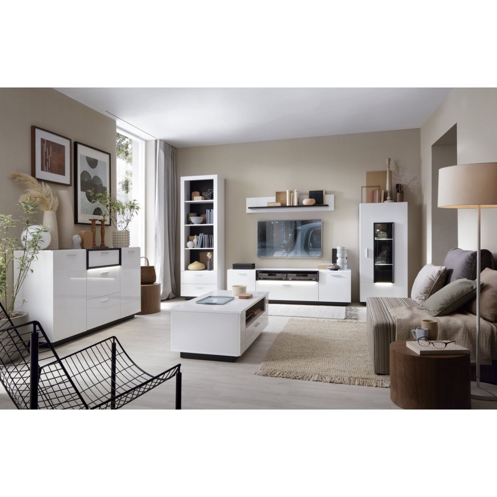 Βιτρίνα Cesena 1D χαμηλή 63.5x38.7x148.9