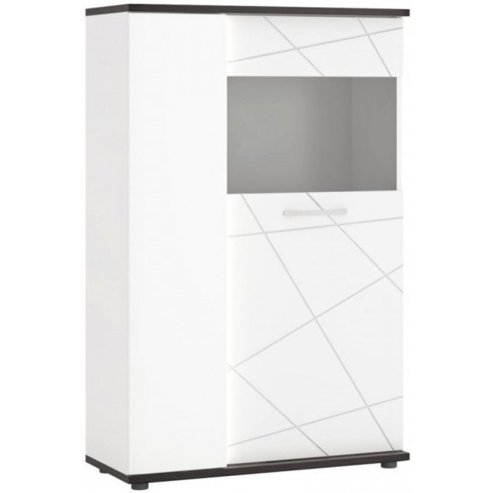 Βιτρίνα Marghera 2D χαμηλή 91.1x40x140.5