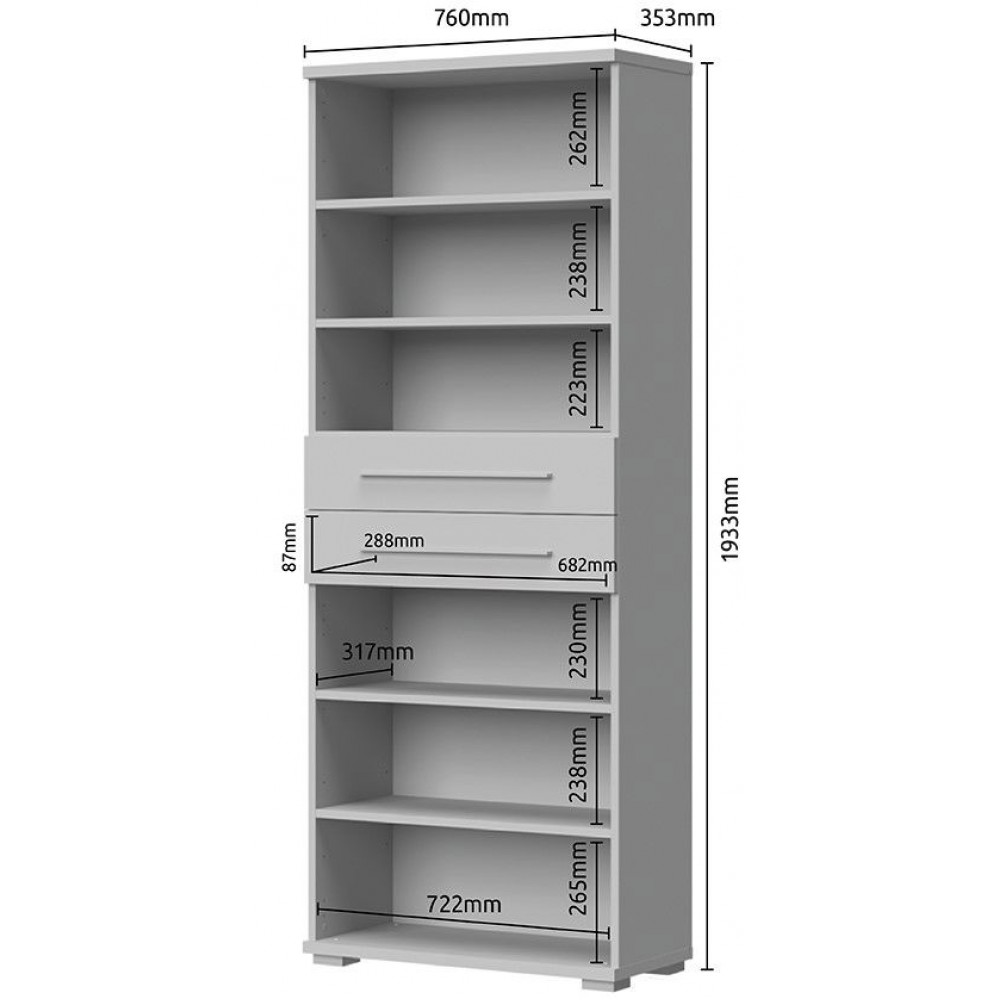 Γκαρνταρόμπα Realm 4D2S